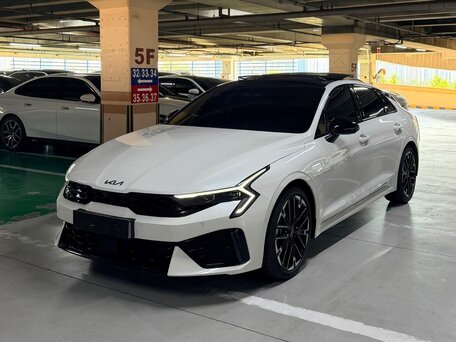 2023 Kia K5 III Рестайлинг, белый, 3130000 рублей, вид 2