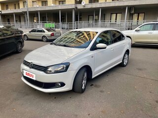 2012 Volkswagen Polo V, белый, 740000 рублей, вид 1