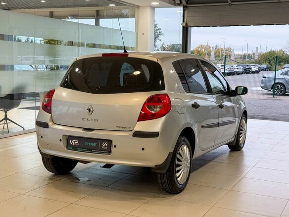 2007 Renault Clio III, серый, 387000 рублей - вид 5