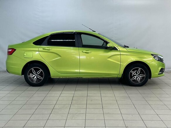 2017 Lada (ВАЗ) Vesta I, зелёный - вид 8