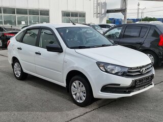2018 Lada (ВАЗ) Granta I Рестайлинг, белый, 565000 рублей, вид 2