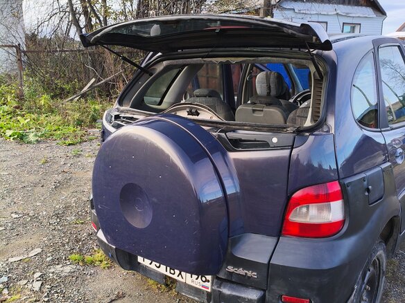 2001 Renault Scenic RX4 I Рестайлинг, синий, 400000 рублей - вид 19
