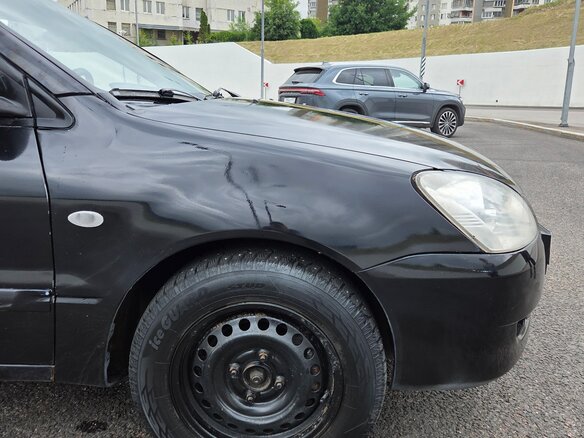 2005 Mitsubishi Lancer IX, чёрный, 180000 рублей - вид 11