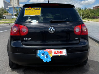 2006 Volkswagen Golf V, чёрный, 580000 рублей, вид 4