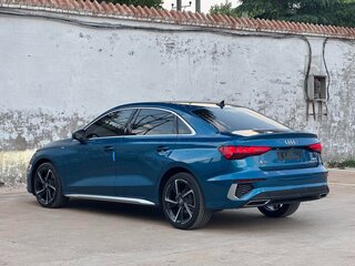2021 Audi A3 35 TFSI Long IV (8Y), синий, 2020000 рублей, вид 4