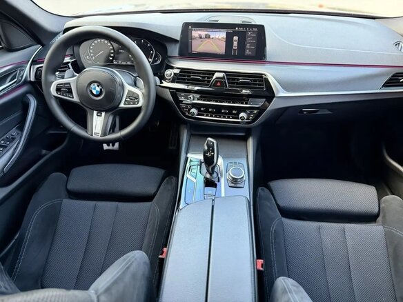 2021 BMW 5 серии 520d xDrive VII (G30/G31/G38) Рестайлинг, чёрный, 4100000 рублей - вид 8