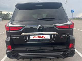 2019 Lexus LX 570 III Рестайлинг 2, чёрный, 8500000 рублей, вид 2