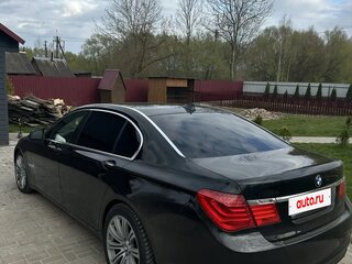 2009 BMW 7 серии 750i V (F01/F02/F04), чёрный, 1400000 рублей, вид 4