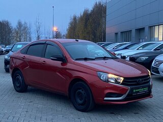 2018 Lada (ВАЗ) Vesta I, красный, 880000 рублей, вид 2