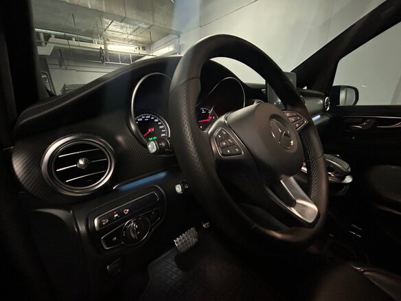 2019 Mercedes-Benz V-Класс Extra Long 250 d экстра длинный III (W447) Рестайлинг, чёрный, 9200000 рублей - вид 6
