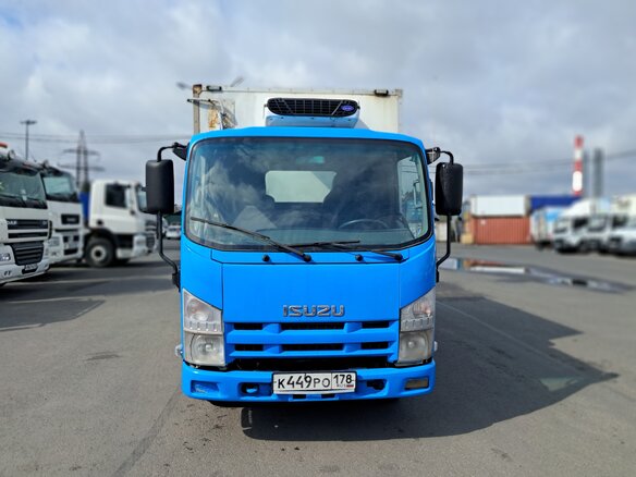 2011 Isuzu Elf (N-series), синий - вид 1