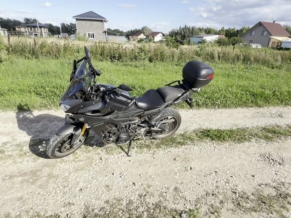 2016 Yamaha MT-09 Tracer (FJ-09), серый, 729000 рублей - вид 11