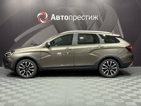 2026 Lada (ВАЗ) Vesta SW Cross I Рестайлинг (NG), коричневый - вид 3