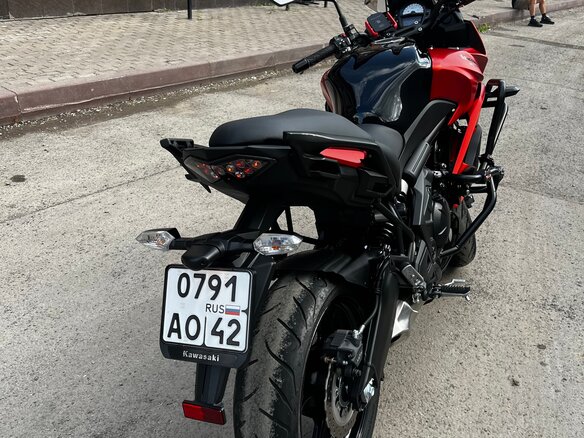 2016 Kawasaki Versys 650, оранжевый, 780000 рублей - вид 8