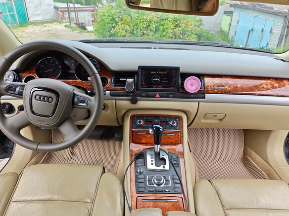 2006 Audi A8 II (D3) Рестайлинг, синий, 1450000 рублей - вид 13