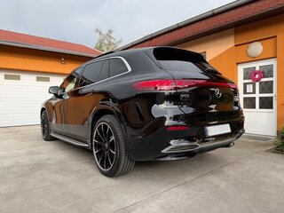2025 Mercedes-Benz EQS SUV 450, синий, 9640843 рублей, вид 4