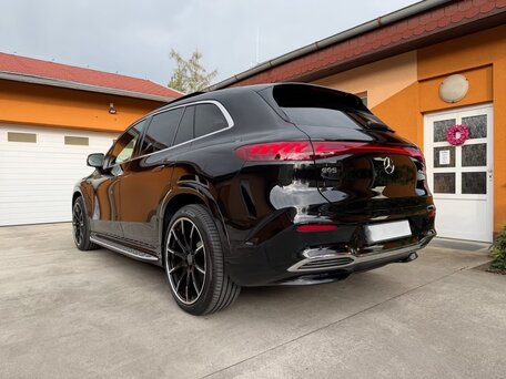 2025 Mercedes-Benz EQS SUV 450, синий, 9640843 рублей, вид 4