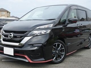 2019 Nissan Serena S-Hybrid V (C27), чёрный, 1509000 рублей, вид 1