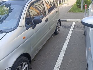 2008 Daewoo Matiz I Рестайлинг, серебристый, 95000 рублей, вид 2