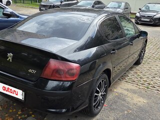 2008 Peugeot 407, чёрный, 380000 рублей, вид 4
