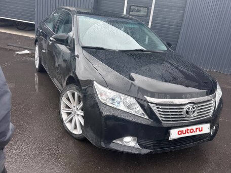 2012 Toyota Camry VII (XV50), чёрный, 1250000 рублей, вид 4