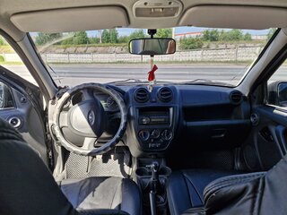 2015 Lada (ВАЗ) Granta I, чёрный, 280000 рублей, вид 5