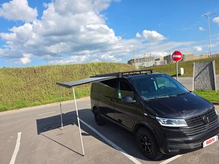 2020 Volkswagen Caravelle T6 Рестайлинг, чёрный, 3950000 рублей, вид 3