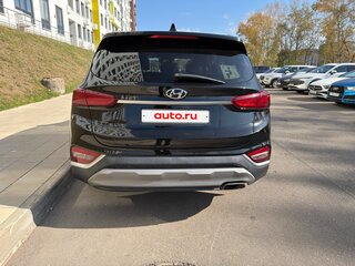 2020 Hyundai Santa Fe IV, чёрный, 2750000 рублей, вид 4