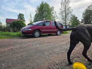 1993 Pontiac Trans Sport I, красный, 140000 рублей, вид 2