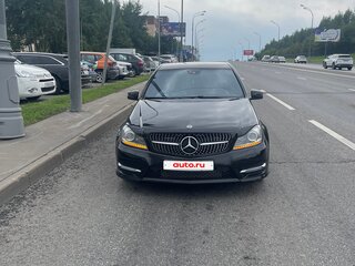 2012 Mercedes-Benz C-Класс 180 BlueEFFICIENCY III (W204) Рестайлинг, чёрный, 1200000 рублей, вид 1
