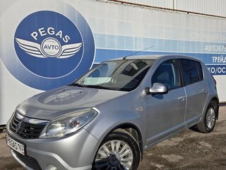 2012 Renault Sandero I, серебристый, 465000 рублей, вид 1