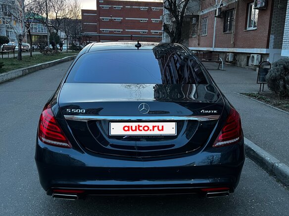2013 Mercedes-Benz S-Класс 500 Long VI (W222, C217), чёрный, 2550000 рублей - вид 3
