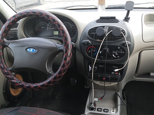 2008 Lada (ВАЗ) Kalina I, серый, 140000 рублей - вид 5