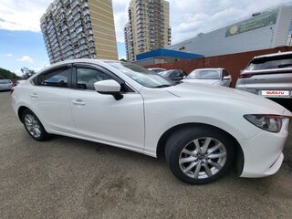 2018 Mazda 6 III (GJ) Рестайлинг, белый, 1350000 рублей, вид 2