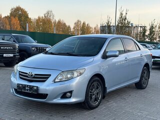 2007 Toyota Corolla X (E140, E150), голубой, 700000 рублей, вид 1