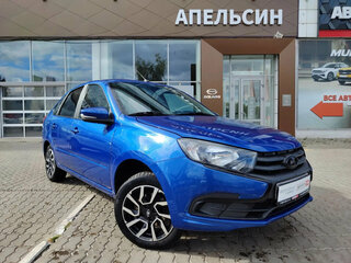 2022 Lada (ВАЗ) Granta I Рестайлинг, синий, 680000 рублей, вид 1