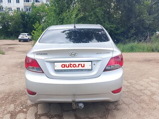 2012 Hyundai Solaris I, серебристый, 630000 рублей, вид 3