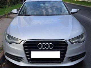 2011 Audi A6 IV (C7), серебристый, 1250000 рублей, вид 1
