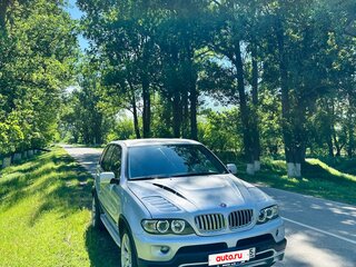 2001 BMW X5 4.4i I (E53), серебристый, 930000 рублей, вид 2