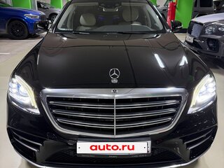 2018 Mercedes-Benz S-Класс 350 d Long VI (W222, C217) Рестайлинг, чёрный, 3900000 рублей, вид 4