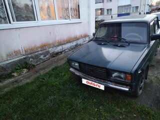 2004 Lada (ВАЗ) 2107, синий, 95000 рублей, вид 1