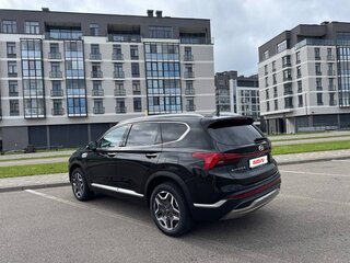 2021 Hyundai Santa Fe IV Рестайлинг, чёрный, 2700000 рублей, вид 4