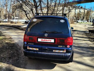 2000 Volkswagen Sharan I Рестайлинг, синий, 360000 рублей, вид 4