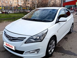 2016 Hyundai Solaris I Рестайлинг, белый, 760000 рублей, вид 1