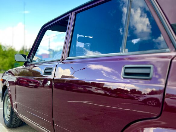 2007 Lada (ВАЗ) 2107, красный, 180000 рублей - вид 11