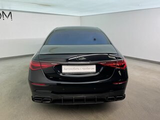2021 Mercedes-Benz S-Класс 450 Long 4MATIC VII (W223), чёрный, 9700000 рублей, вид 4