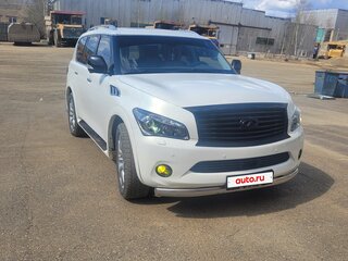 2014 Infiniti QX80 I, белый, 2300000 рублей, вид 4