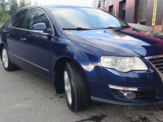 2008 Volkswagen Passat B6, синий, 1125000 рублей, вид 3