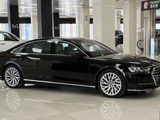 2018 Audi A8 Long 55 TFSI IV (D5), чёрный, 5700000 рублей, вид 5