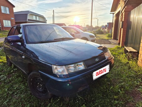 2007 Lada (ВАЗ) 2110, синий, 150000 рублей, вид 4